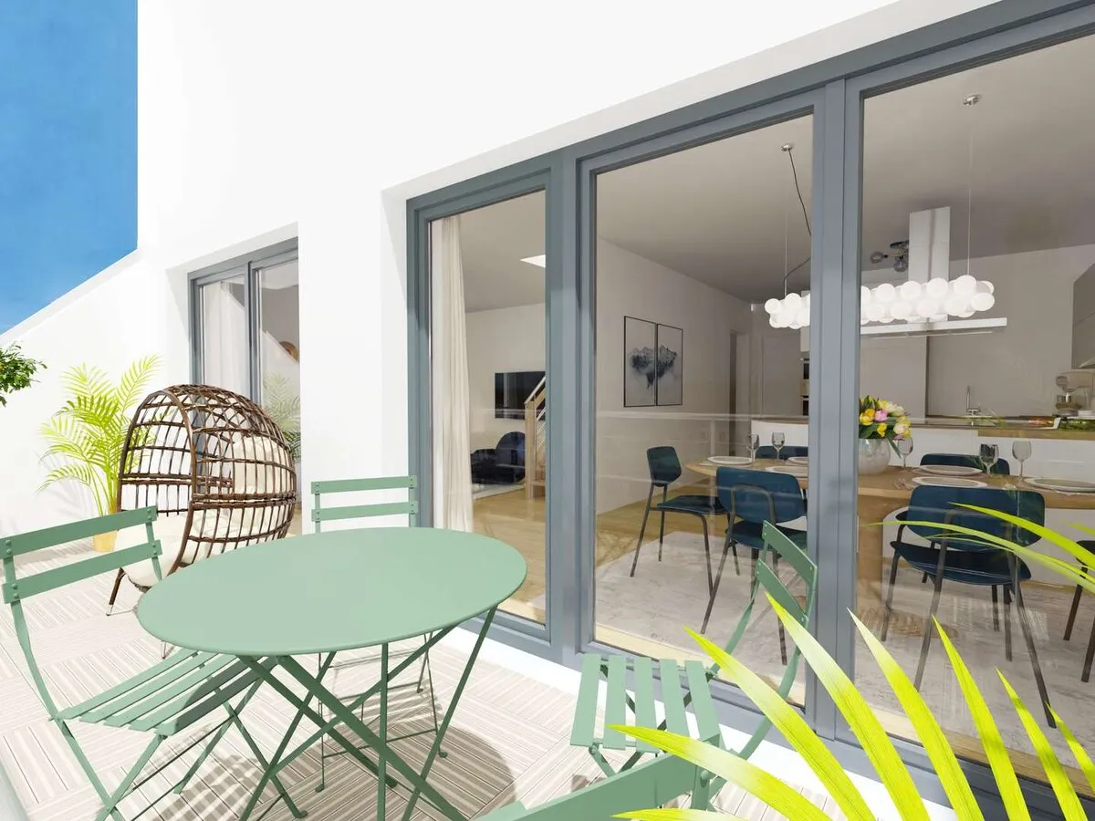 Visualisierung einer Neubauwohnung mit Süd-Loggia an der Rutesheimer Straße in Renningen